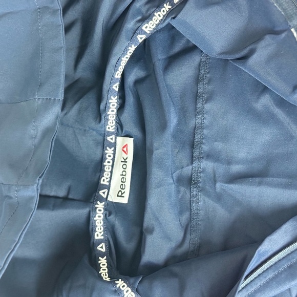 Reebok Colorblock Windbreaker Jacket Kids Size XS (4/5) – Red Navy White - Picture 5 of 6